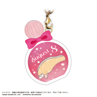 SANRIO CHARACTERS BIRTHDAY "PUKKURI" CLEAR KEY RING 8
