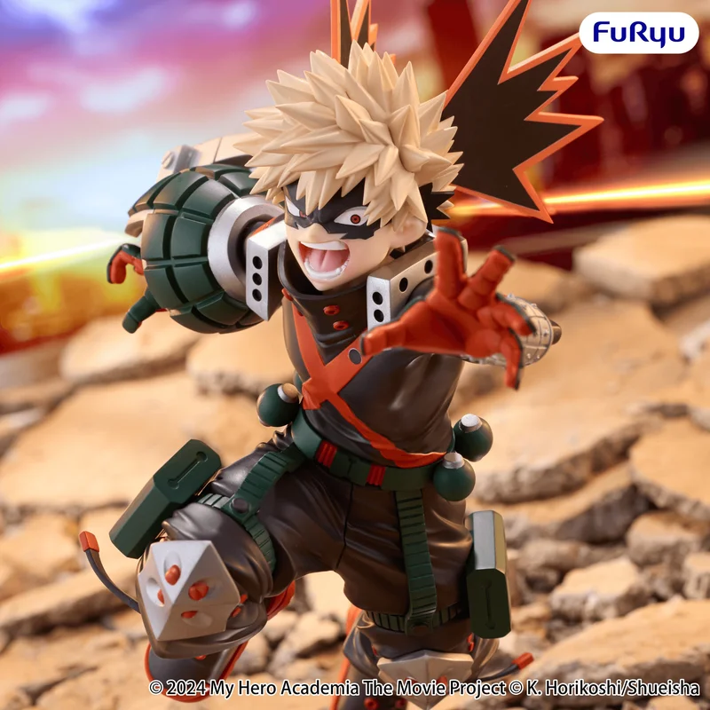 FuRyu My Hero Academia: You're Next Muchute Figure -Katsuki Bakugo- - My Hero Academia