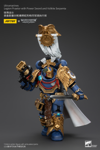 Ultramarines Legion Praetor with Power Sword and Volkite Serpenta 10