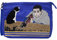 Golden Kamuy Sagara Embroidery Handbag Ogata 3