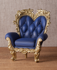 PARDOLL Antique Chair: Indigo 3