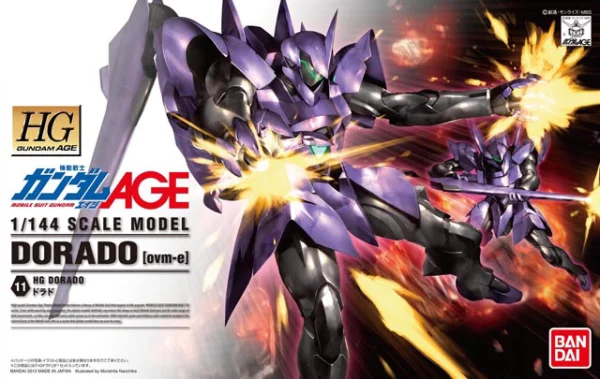 BANDAI HOBBY HG 1/144 #11 Gundam Age Dorado - Mobile Suit Gundam AGE