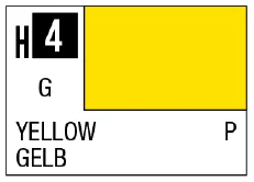 GSI Creos AQUEOUS HOBBY COLOR - H4 GLOSS YELLOW (PRIMARY)