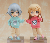 Nendoroid Doll Outfit Set: Sweatshirt and Sweatpants (Light Blue) 6