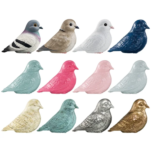 Tenori Friends - Pigeons - Imagination Mix  (Box of 12), Bandai Shokugan Tenori Friends