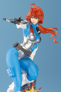 G.I. JOE SCARLETT SKY-BLUE COLOR BISHOUJO STATUE 8