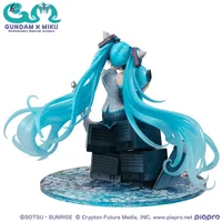 MegaHouse Lucrea Mobile Suit Gundam 45th Anniversary X Hatsune Miku Hatsune Miku X OO Gundam - Hatsune Miku - photo 6