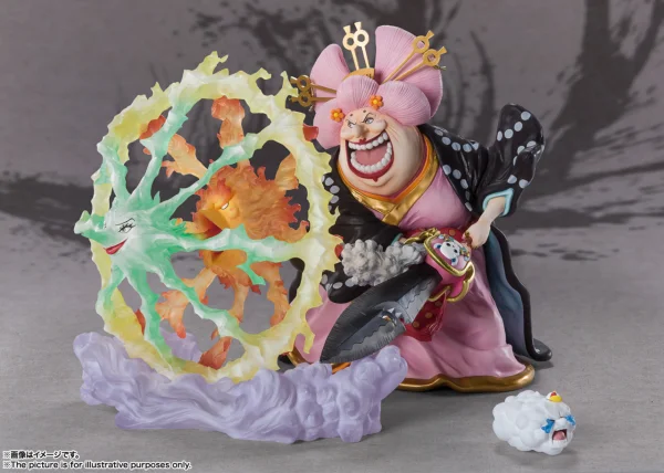 TAMASHII NATIONS [EXTRA BATTLE] Charlotte Linlin -OIRAN OLIN Battle of Monsters on Onigashima- One Piece, Bandai Spirits FiguartsZERO - ONE PIECE
