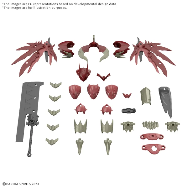 BANDAI HOBBY 30MF CLASS UP ARMOR (DRAGONIA LORD) - 30 Minutes Fantasy (30MF)