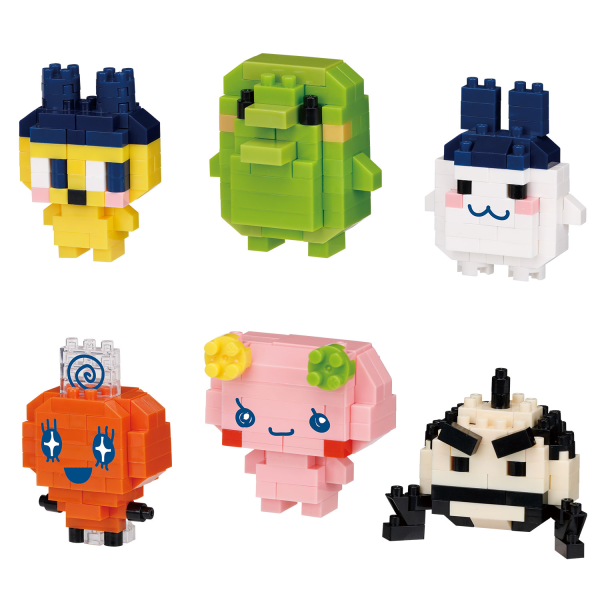 Tamagotchi Assortment 1 (Blind Box), "Tamagotchi", Nanoblock mininano Series (Box/6)