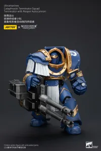 JOYTOY Ultramarines Cataphractii Terminator Squad Terminator with Reaper Autocannon - Warhammer 40K - photo 3