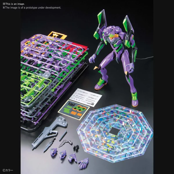 BANDAI HOBBY LMHG ARTIFICIAL HUMAN EVANGELION UNIT-01 (EVANGELION: NEW THEATRICAL EDITION) (Tentative) - Rebuild of Evangelion