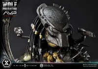 Prime 1 Studio Real Elite Masterline Aliens vs. Predator: Requiem Wolf Predator DX Bonus Version - Alien (Movie Franchise) - photo 12