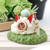 Benelic Upon San's Mask Statue Desk Clock - Princess Mononoke - photo 1