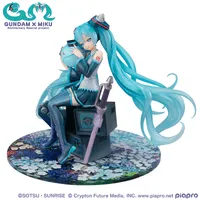 MegaHouse Lucrea Mobile Suit Gundam 45th Anniversary X Hatsune Miku Hatsune Miku X OO Gundam - Hatsune Miku - photo 4