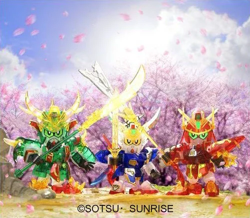BANDAI HOBBY BB SANGOKUDEN OATH SET (CLEAR) (ENGLISH VER.) - SD Gundam Sangokuden Brave Battle Warriors