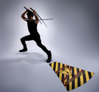 RORONOA ZORO THREE SWORD STYLE set (Wado Ichimonji,Sandai Kitetsu,Enma) "ONE PIECE", TAMASHII NATIONS PROPLICA 8
