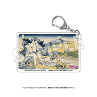 Katsushika Hokusai x Hatsune Miku Clear Acrylic Keychain 6