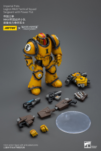 Imperial Fists   Legion MkIII Tactical Squad  Sergeant with Power Fist 5