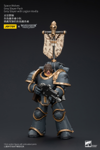 Space Wolves Grey Slayer Pack Grey Slayer With Legion Vexilla 9