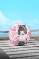 GoodSmile Moment Blue Archive Holiday Saunter Series 75mm Badge (KAZUSA) - Blue Archive - photo 2