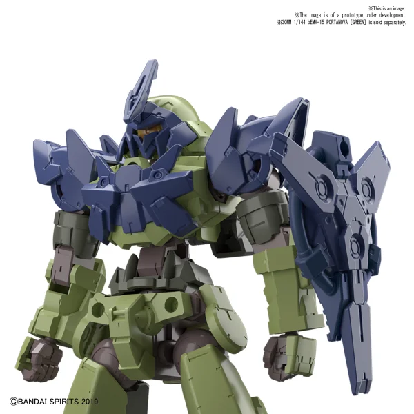 BANDAI HOBBY 30MM 1/144 OPTION ARMOR FOR COMMANDER TYPE [PORTANOVA  EXCLUSIVE/ NAVY] - 30 Minutes Missions (30MM)