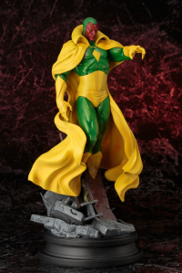 MARVEL COMICS KOTOBUKIYA PRESENTS VISION FINE ART STATUE 3