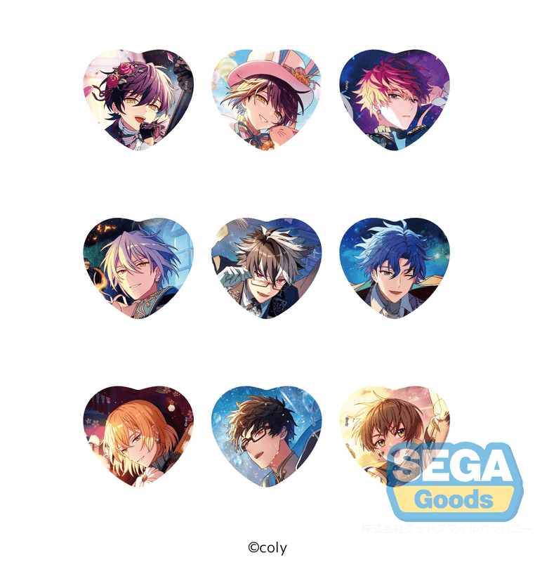 Promise of wizard Heart-Shaped Button Badge Vol.2 (EX)