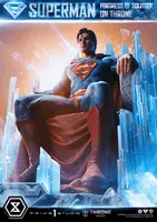 Prime 1 Studio Throne Legacy Superman (Comics) Superman Fortress of Solitude on Throne (Design by Gabriele Dell'Otto) Ultimate Bonus Version - DC Comics - photo 11