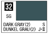 Mr. Color 32 - Dark Gray (2) (Semi-Gloss/Ship) 1