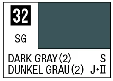 Mr. Color 32 - Dark Gray (2) (Semi-Gloss/Ship)