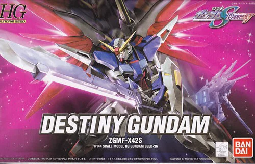 BANDAI HOBBY HG 1/144 #36 Destiny Gundam - Mobile Suit Gundam SEED Destiny