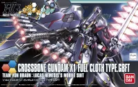 BANDAI HOBBY HGBF 1/144 CROSSBONE GUNDAM X1 FULL CLOTH Ver. GBF - Gundam Build Fighters / Try - photo 1