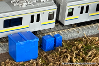 Pop Another World Series　Relay box/Cubicle　Blue 6