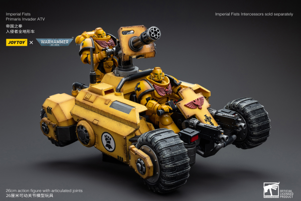 Warhammer 40K-Imperial Fists Primaris Invader ATV