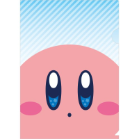 KIRBY clear file Pupupu face /(1) Kirby