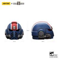 Ultramarines Lieutenant Titus' MKX Helmet 21