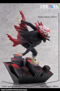 DANDADAN DRESSTA Statue Figure - Okarun (Transformed) 5