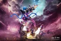 PureArts League Of Legends - Jinx 1:6 Scale Statue - Video Games - photo 2