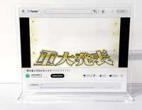 Buzz!? Trading video streaming acrylic stands 6