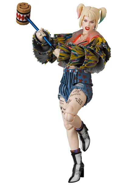 MEDICOM TOY MAFEX HARLEY QUINN (Caution Tape Jacket Ver.) - DC Comics