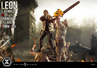 Ultimate Premium Masterline Resident Evil 4 Leon S. Kennedy versus Chainsaw Villager Bonus Version 80