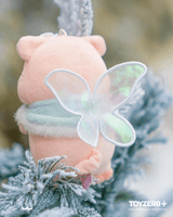 LuLu the Piggy Winter Series - Snow Elf Lu Plush Keychain 3