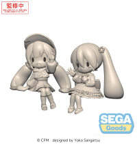 fuwa petit Hatsune Miku Series Perching Mini Figure Hatsune Miku Vol.3 (EX) [Pack of: 1 Boyish, 1 Dress] 2