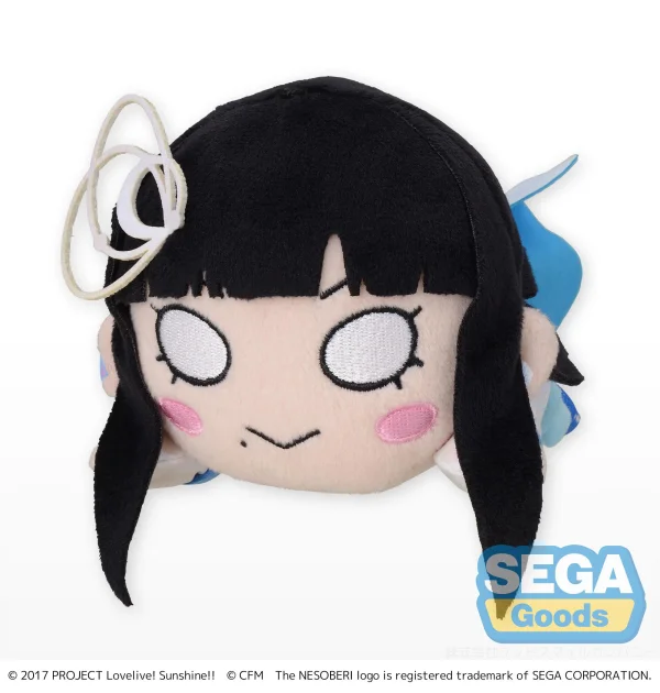 SEGA NESOBERI (Lay-Down) "Love Live! Sunshine!! x Hatsune Miku" Plush "Dia Kurosawa" (S) - Hatsune Miku