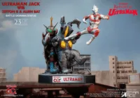 Star Ace ULTRAMAN 60TH ANNIVERSARY  Ultraman Jack vs Zetton II & Alien Bat Battle scene diorama resin statue - Ultraman - photo 10