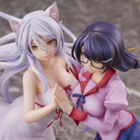 "Nekomonogatari" Tsubasa Hanekawa Set of 2 Complete Figure 12