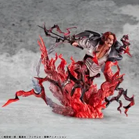 MegaHouse Portrait.Of.Pirates ONE PIECE “SA-MAXIMUM” Leader of Red Hair Pirates Red-Haired Shanks Kamusari - ONE PIECE - photo 9