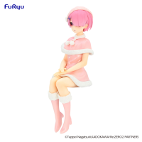 Re:ZERO -Starting Life in Another World-　Noodle Stopper Figure -Ram Snow Princess Pearl Color ver.- 8