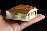 1/150 Scale Paper kit Station(Kominato Railway) 15